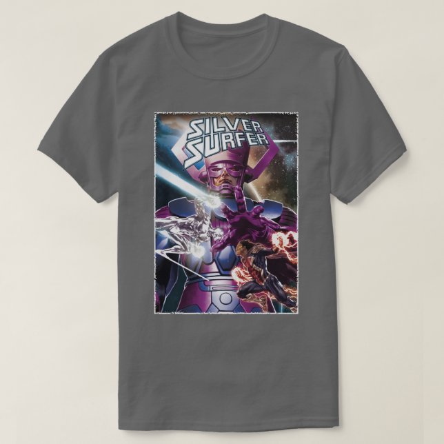 CAMISETA SUPERFICIE DE PLATA 20 (Diseño del anverso)