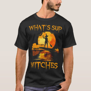 Camiseta SUPERFICIE DE REMO Halloween Qué pasa Brujas