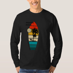 Camiseta Superficie de Surfboard de California en Retro Pfe