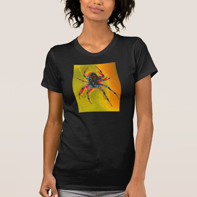 Camiseta Superficie inferior psicodélico de la araña por (Anverso)