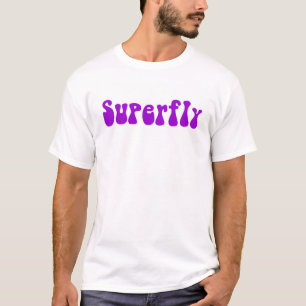 Camiseta Superfly (púrpura, violetas)