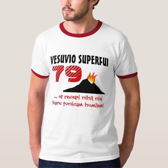 Camiseta Superfui de Vesuvio (79) (Anverso)