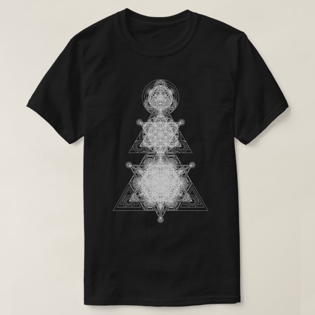 Camiseta Supergeometría triangular (Diseño del anverso)