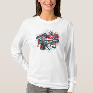 Camiseta Supergirl ahorra el mundo