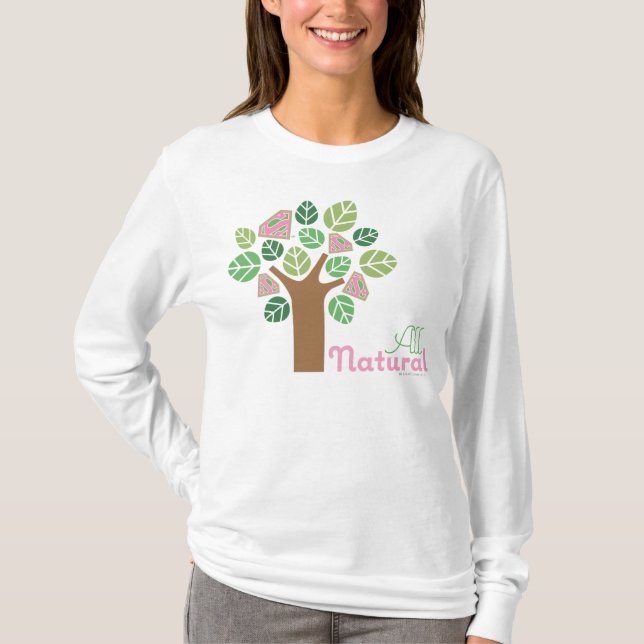 Camiseta Supergirl All Natural Tree (Anverso)