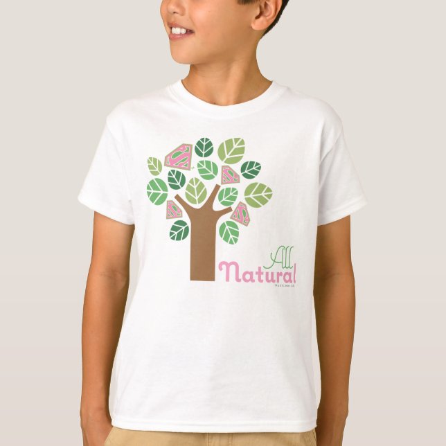 Camiseta Supergirl All Natural Tree (Anverso)