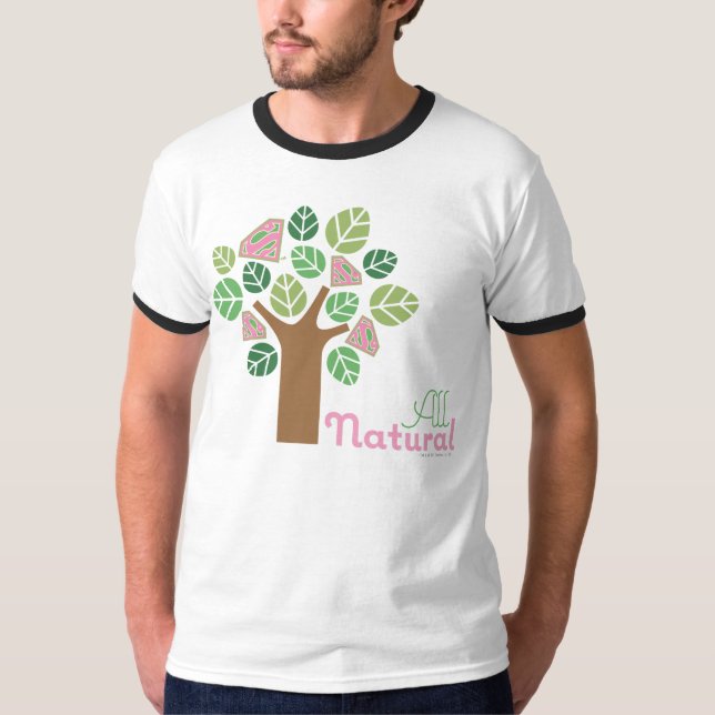 Camiseta Supergirl All Natural Tree (Anverso)