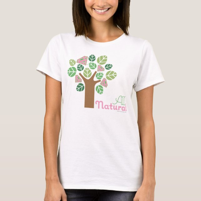 Camiseta Supergirl All Natural Tree (Anverso)