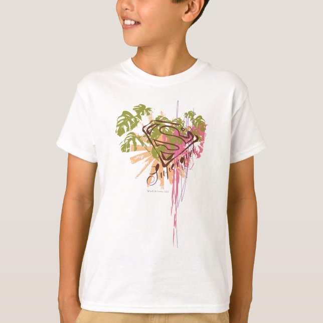 Camiseta Supergirl Color Splash (Anverso)