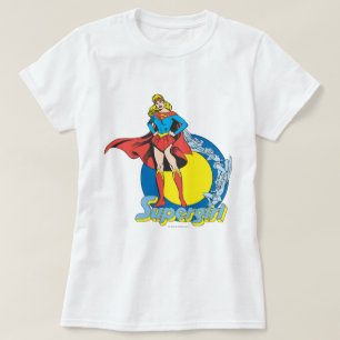 Camiseta Supergirl con el logotipo