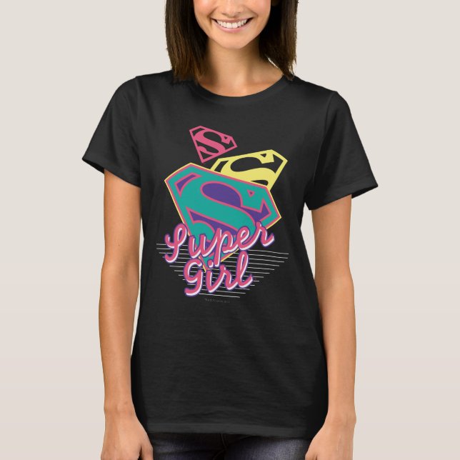 Camiseta Supergirl Cursive (Anverso)