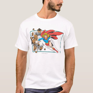 Camiseta Supergirl destruye Boulder