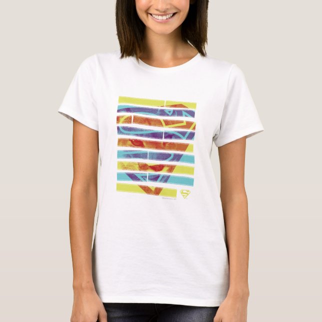 Camiseta Supergirl Filmstrip (Anverso)