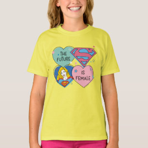 Camiseta Supergirl fuera de este mundo retro gráfico