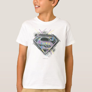 Camiseta Supergirl garabatea el logotipo
