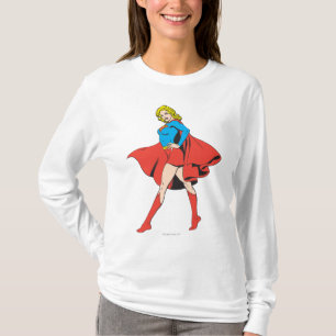 Camiseta Supergirl golpea una cadera