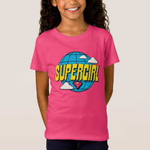 Camiseta Supergirl Gráfico Global Pop