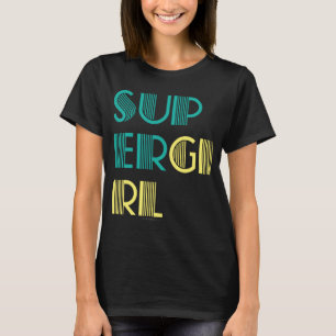 Camiseta Supergirl Green y Yellow