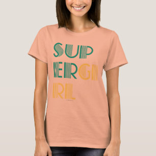 Camiseta Supergirl Green y Yellow