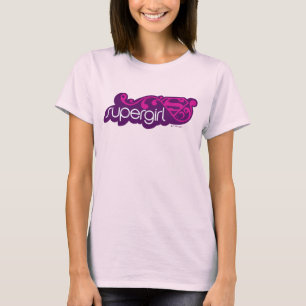 Camiseta Supergirl Groovy Name y S-Shield