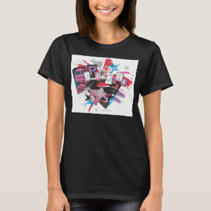Camiseta Supergirl Grunge Design