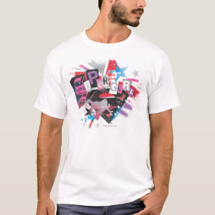 Camiseta Supergirl Grunge Design