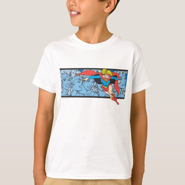 Camiseta Supergirl Head Shots (Anverso)