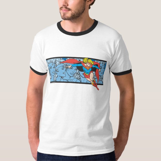 Camiseta Supergirl Head Shots (Anverso)
