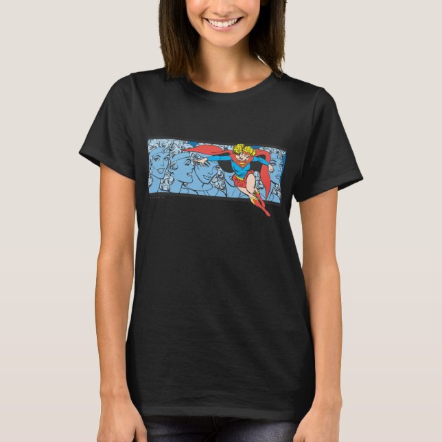 Camiseta Supergirl Head Shots (Anverso)