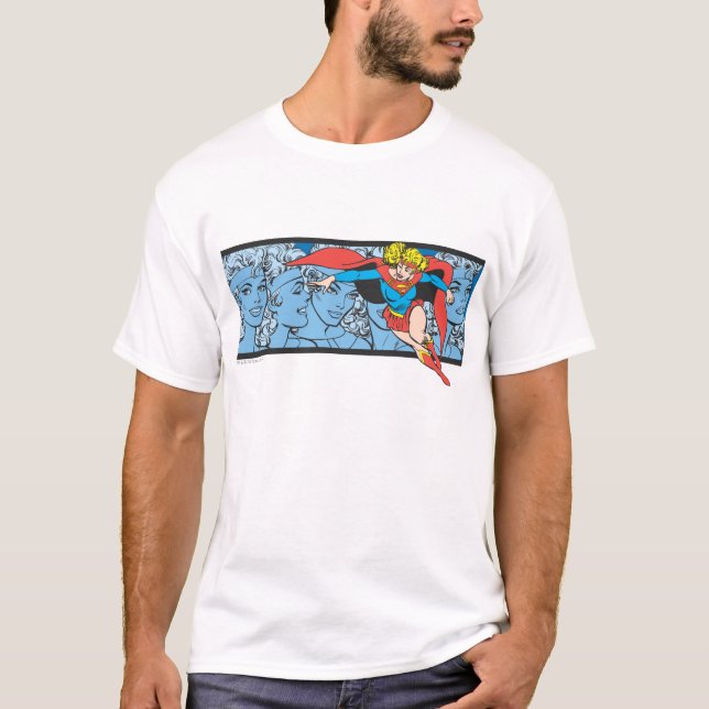 Camiseta Supergirl Head Shots (Anverso)