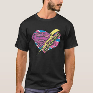 Camiseta Supergirl Heart and Bolt