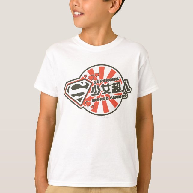 Camiseta Supergirl J-Pop 13 (Anverso)