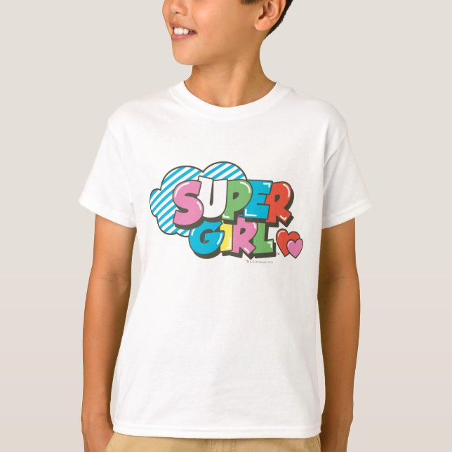 Camiseta Supergirl J-Pop 9 (Anverso)