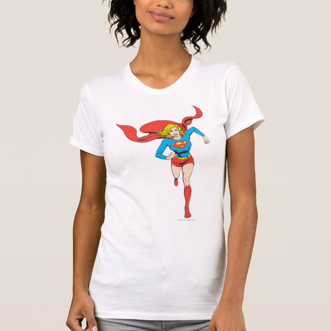 Camiseta Supergirl listo para irse (Anverso)