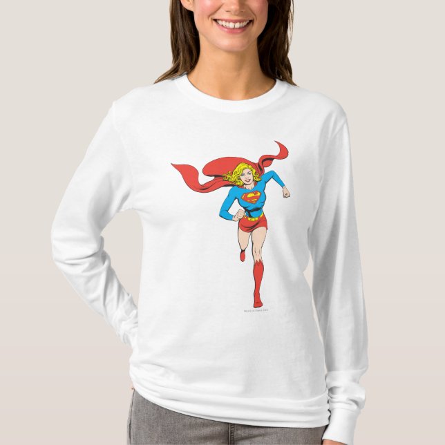 Camiseta Supergirl listo para irse (Anverso)