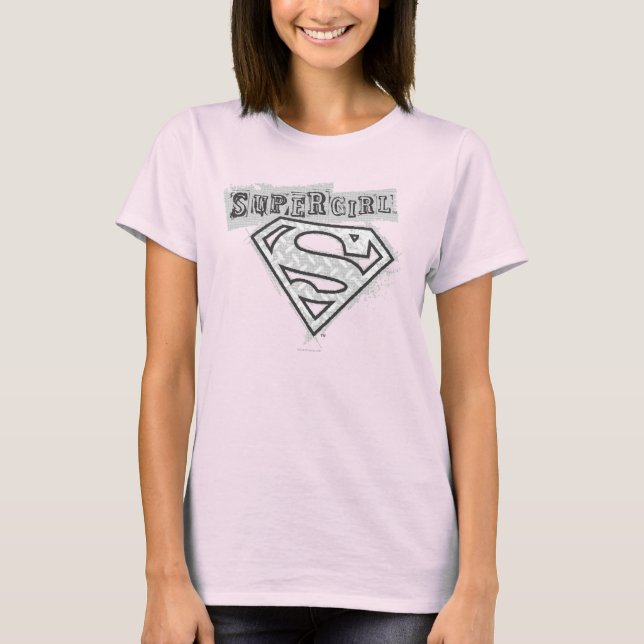 Camiseta Supergirl Logo 1 (Anverso)