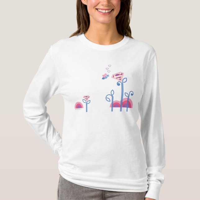 Camiseta Supergirl Love Bee (Anverso)
