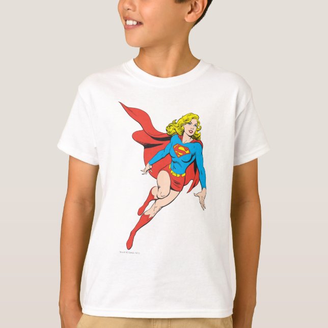 Camiseta Supergirl on the Move (Anverso)