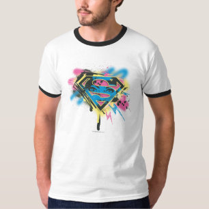 Camiseta Supergirl Paint and Spills