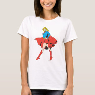 Camiseta Supergirl pega una actitud