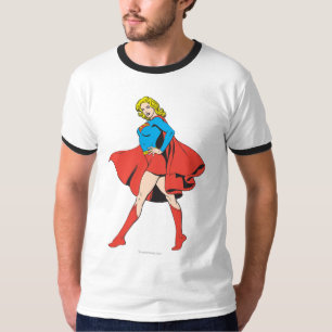 Camiseta Supergirl pega una actitud