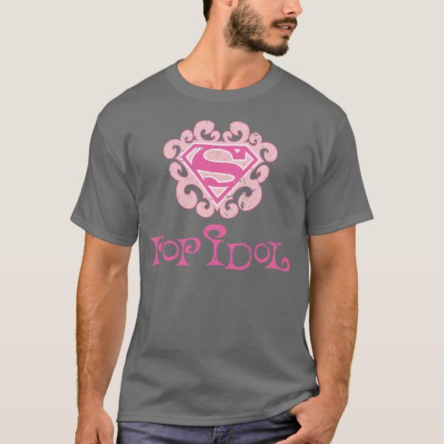 Camiseta Supergirl Pop Idol (Anverso)