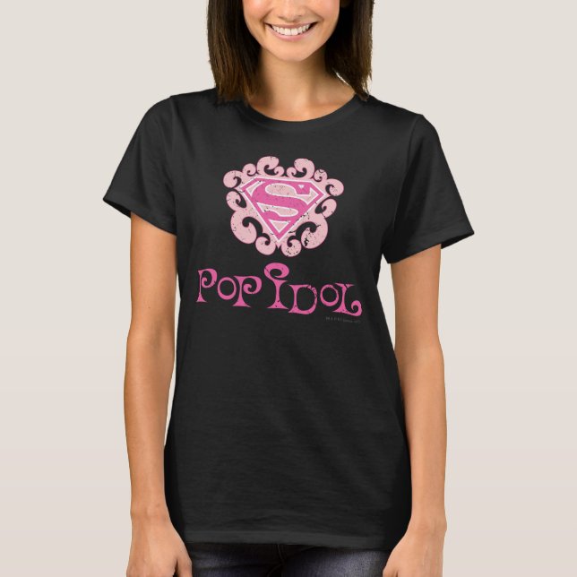 Camiseta Supergirl Pop Idol (Anverso)