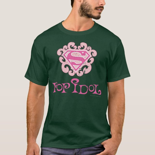 Camiseta Supergirl Pop Idol (Anverso)