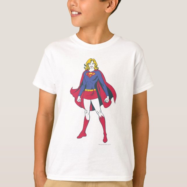 Camiseta Supergirl Pose 2 (Anverso)
