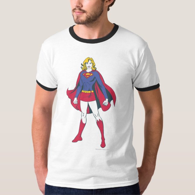 Camiseta Supergirl Pose 2 (Anverso)