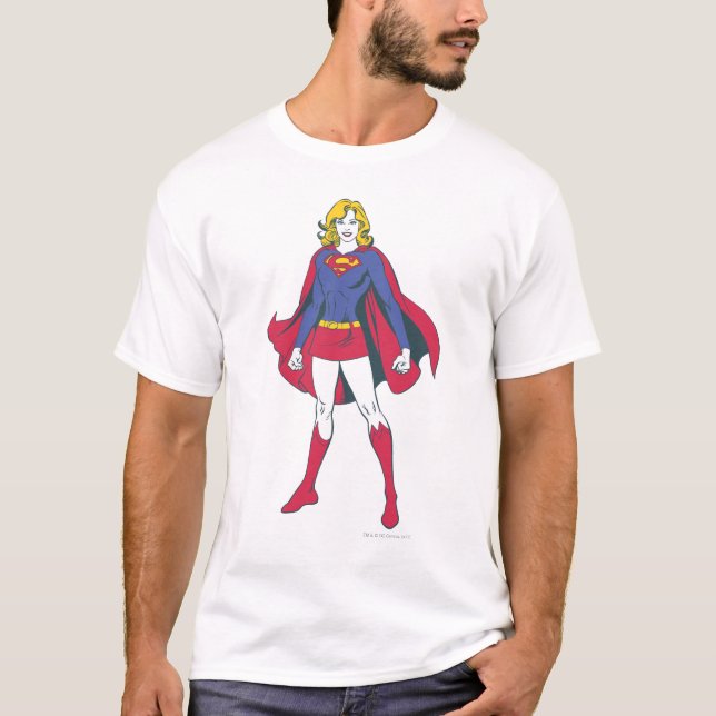 Camiseta Supergirl Pose 2 (Anverso)