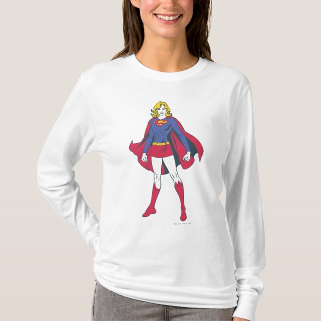 Camiseta Supergirl Pose 2 (Anverso)