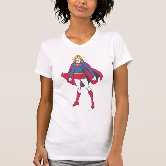 Camiseta Supergirl Pose 2 (Anverso)