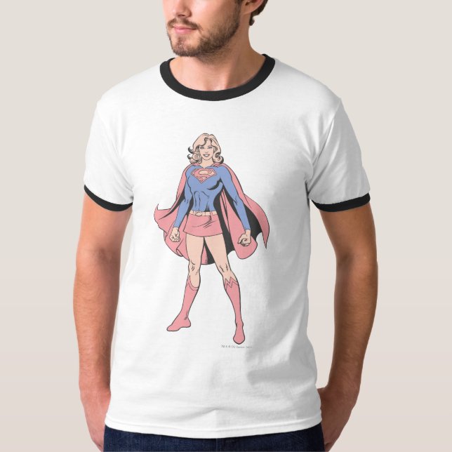 Camiseta Supergirl Pose 3 (Anverso)
